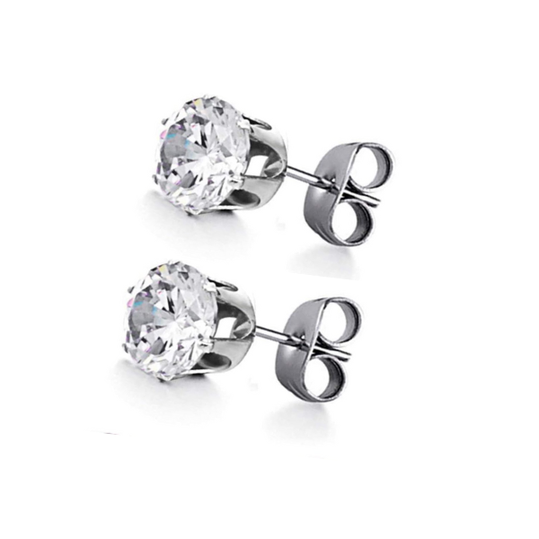 GIA Certified Lab Grown Diamonds Studs Earrings 3 Carats 14K White Gold New
