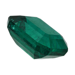 4.57 carats GIA certified Natural Green Transparent Emerald GIA octagon real genuine