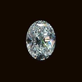 G VS1 Loose Oval Cut Natural Earth Mined Diamond Sparkling