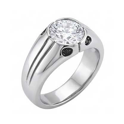 Gents Ring Unique Mens Diamond Jewelry