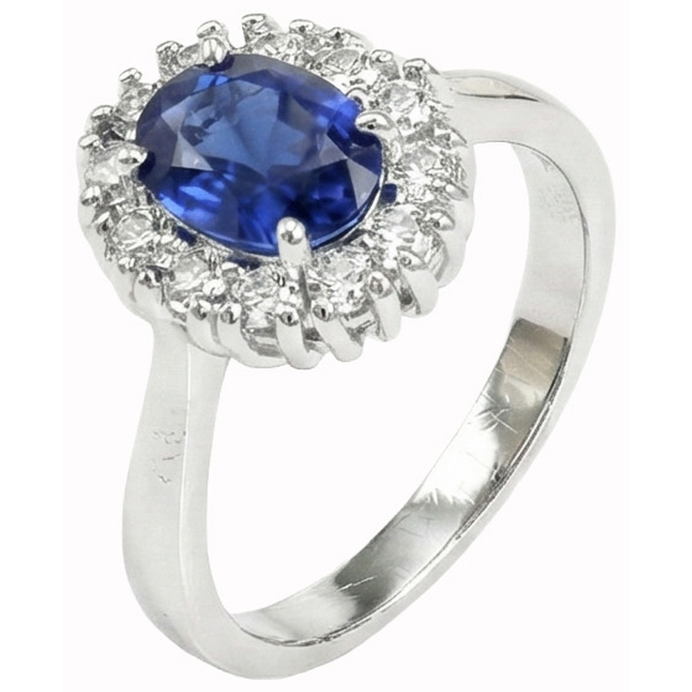 Natural Real ( Not Lab Grown )  Genuine Sri Lankan Oval Sapphire Ring