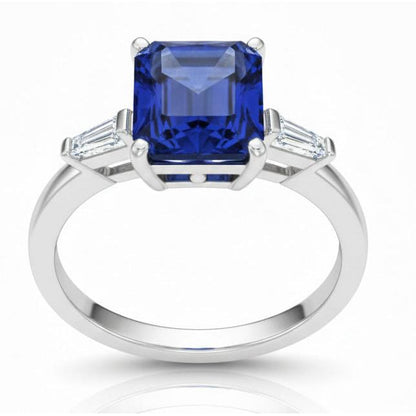 Genuine 11 Ct Big Sapphire Ring