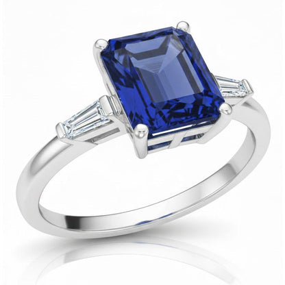 Genuine 11 Ct Big Sapphire Ring