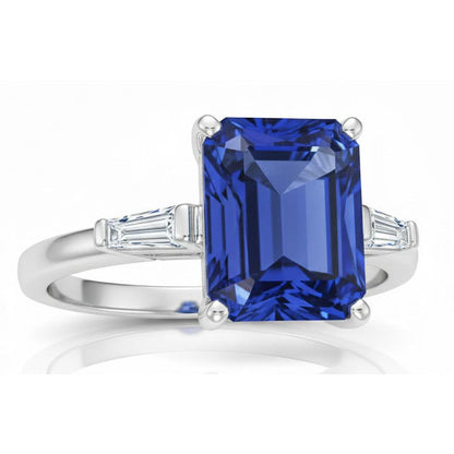 Genuine 11 Ct Big Sapphire Ring