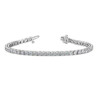 Genuine Diamond 15 Pointer Tennis Bracelet 