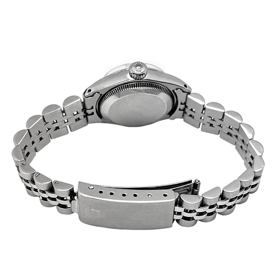 Gray Diamond Dial Rolex Ss Jubilee Datejust Ladies Watch