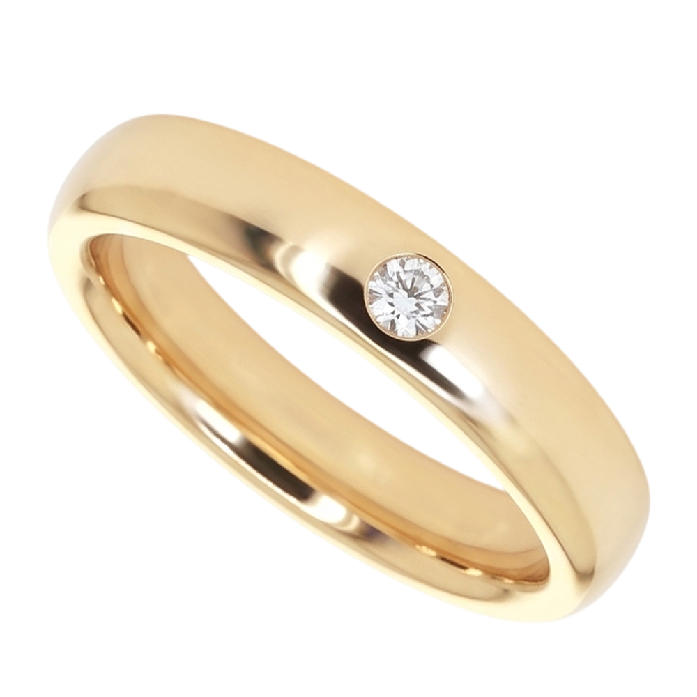 Gypsy Diamond Band 0.25 Carats Yellow Gold 10K Men's Ring