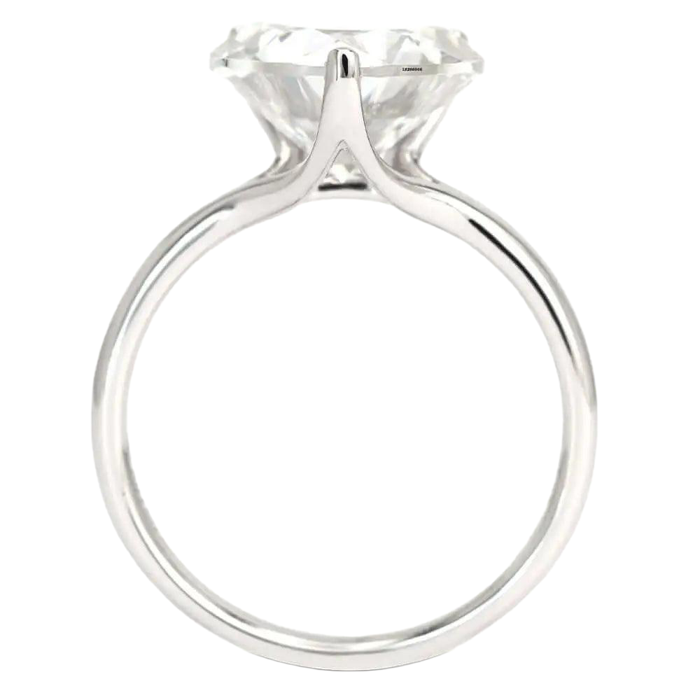Heart Lab Grown Diamond Solitaire Promise Ring