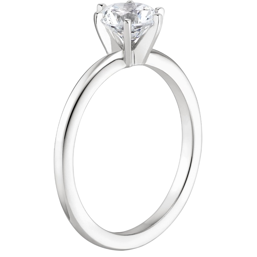 Huge 10 Carat 14K Gold Round Lab Grown Diamond Ring