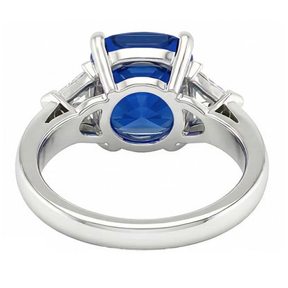 IGI CERTIFIED 14K Gold 9 Carat Sapphire Engagement Ring