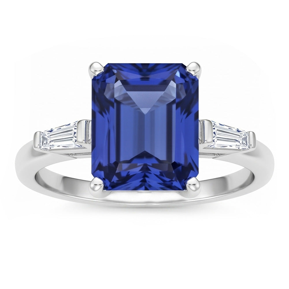 IGI CERTIFIED Genuine 11 Ct Big Sapphire Ring