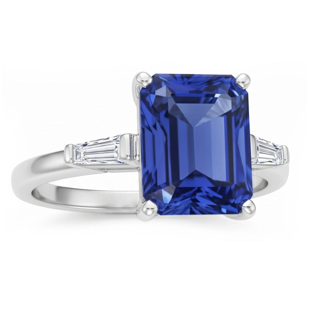 IGI CERTIFIED Genuine 11 Ct Big Sapphire Ring