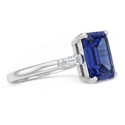 IGI CERTIFIED Genuine 11 Ct Big Sapphire Ring
