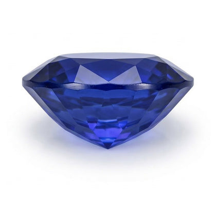 IGI CERTIFIED Loose Ceylon Color Blue Sapphire Approx. 7 Carats Oval Cut Gemstone