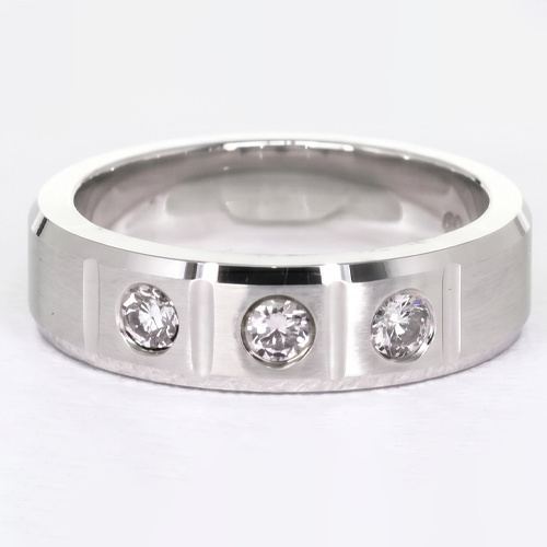 Lab Grown Diamond Eternity Band 0.75ct - White Gold 10K