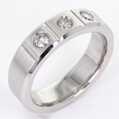 Lab Grown Diamond Eternity Band 0.75ct - White Gold 10K