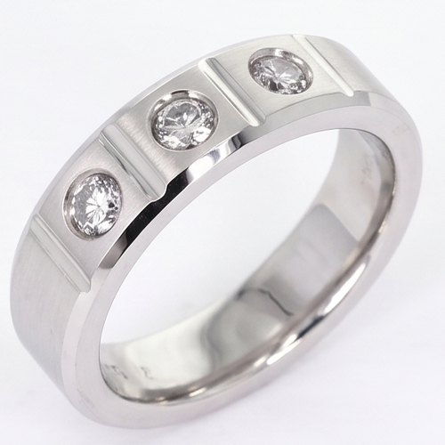 Lab Grown Diamond Eternity Band 0.75ct - White Gold 10K