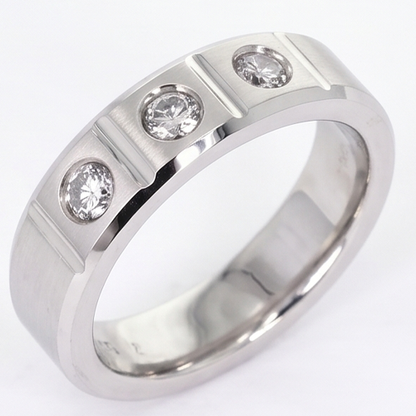 Lab Grown Diamond Eternity Band 0.75ct - White Gold 10K