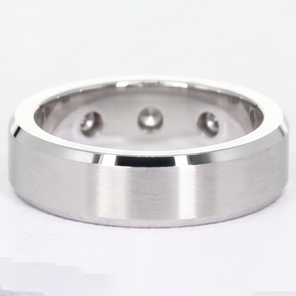 Lab Grown Diamond Eternity Band 0.75ct - White Gold 10K