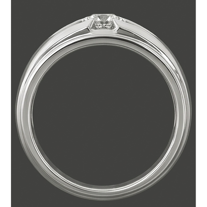 Lab Grown Diamond Ring 1ct - White Gold 10K