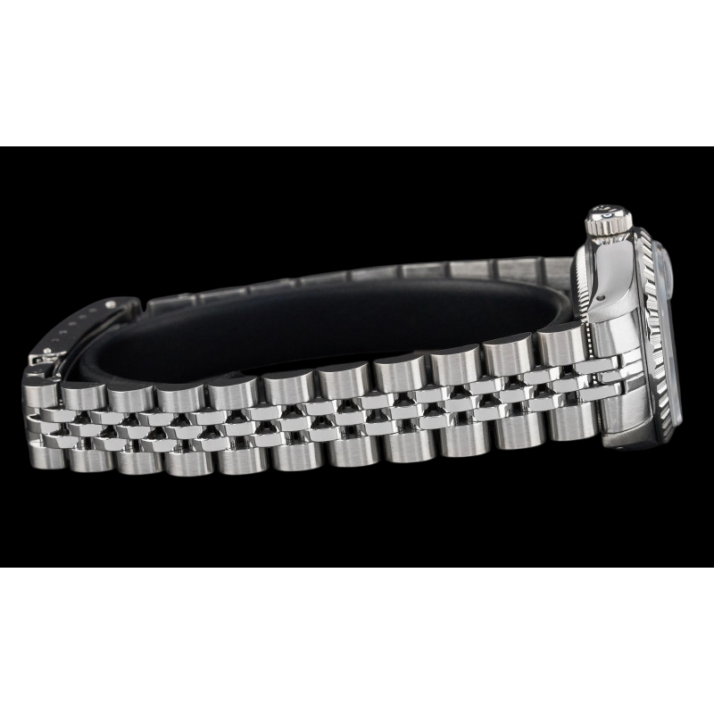 Ladies Datejust Stainless Steel 26 mm Blue Dial Rolex Watch