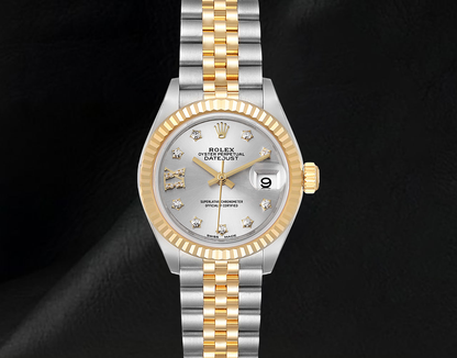 Ladies Rolex Datejust 28 mm Jubilee Bracelet Two Tone Watch 279173