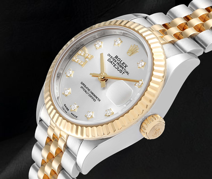 Ladies Rolex Datejust 28 mm Jubilee Bracelet Two Tone Watch 279173