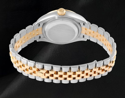 Ladies Rolex Datejust 28 mm Jubilee Bracelet Two Tone Watch 279173