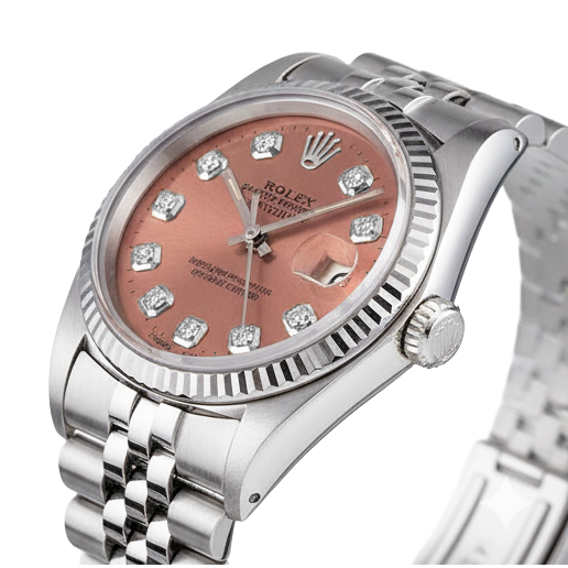Ladies Rolex Watch Date-Just Stainless Steel Jubilee