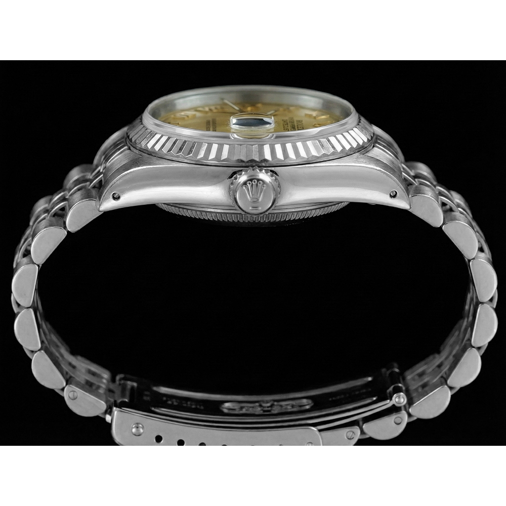 Ladies Rolex Watch Datejust  Dial Ss Jubilee Bracelet Fluted Bezel