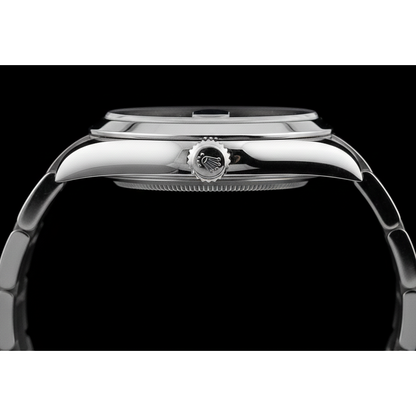 Lady-Datejust Rolex Blue Roman Dial Stainless Steel Watch