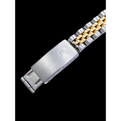 Lady Champagne Stick Rolex Dial Ss & Gold Jubilee Bracelet