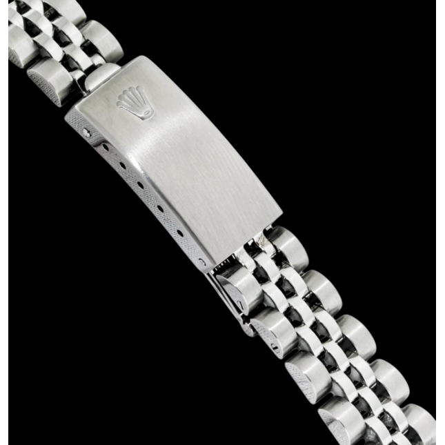 Lady Datejust Rolex 26mm White Stick Dial Stainless Steel Watch