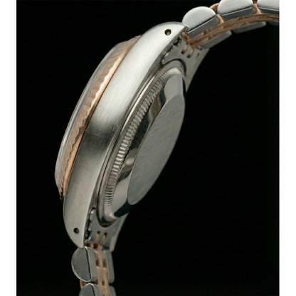 Lady Rolex Yellow Gold Datejust Watch Perpetual Arabic Dial Ss