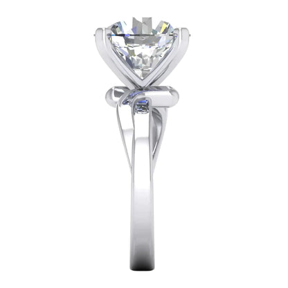 Large 7 Carat Solitaire Lab Grown Diamond Ring