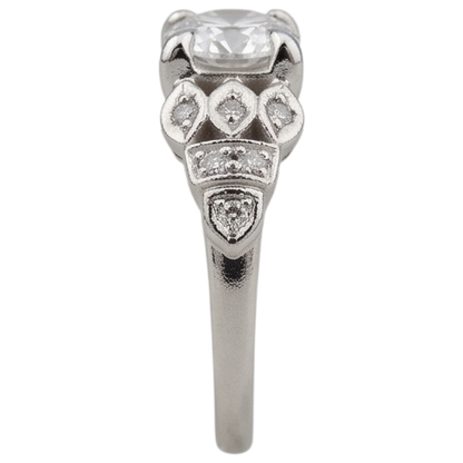 Like Vintage Engagement Ring Natural Earth Mined Diamond