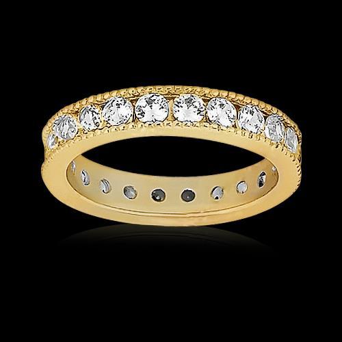 Like Vintage Eternity Wedding Ring