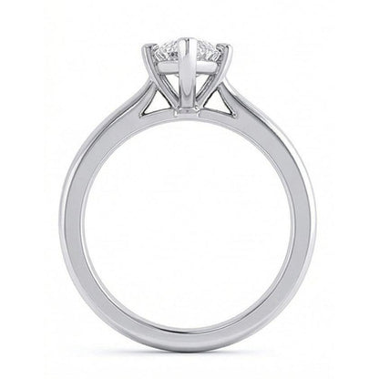 Marquise Cut 1.50 Ct Solitaire Natural Earth Mined Diamond Wedding Ring White Gold