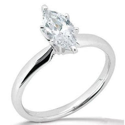 Marquise 2 Ct. Lab Grown Diamond Engagement Ring
