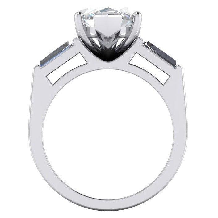 Marquise Cut Diamond Ring Engagement Set 3.50 Ct.