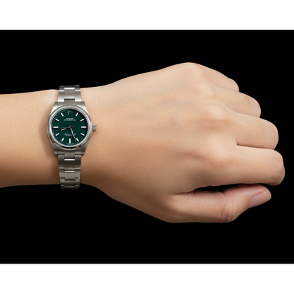 Men 31mm Rolex Green Luminous Watch P5