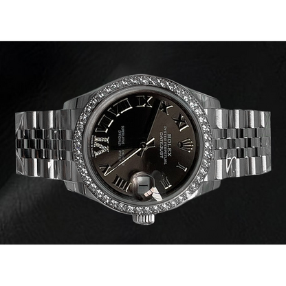 Men Rolex Datejust 31mm Jubilee Bracelet Watch