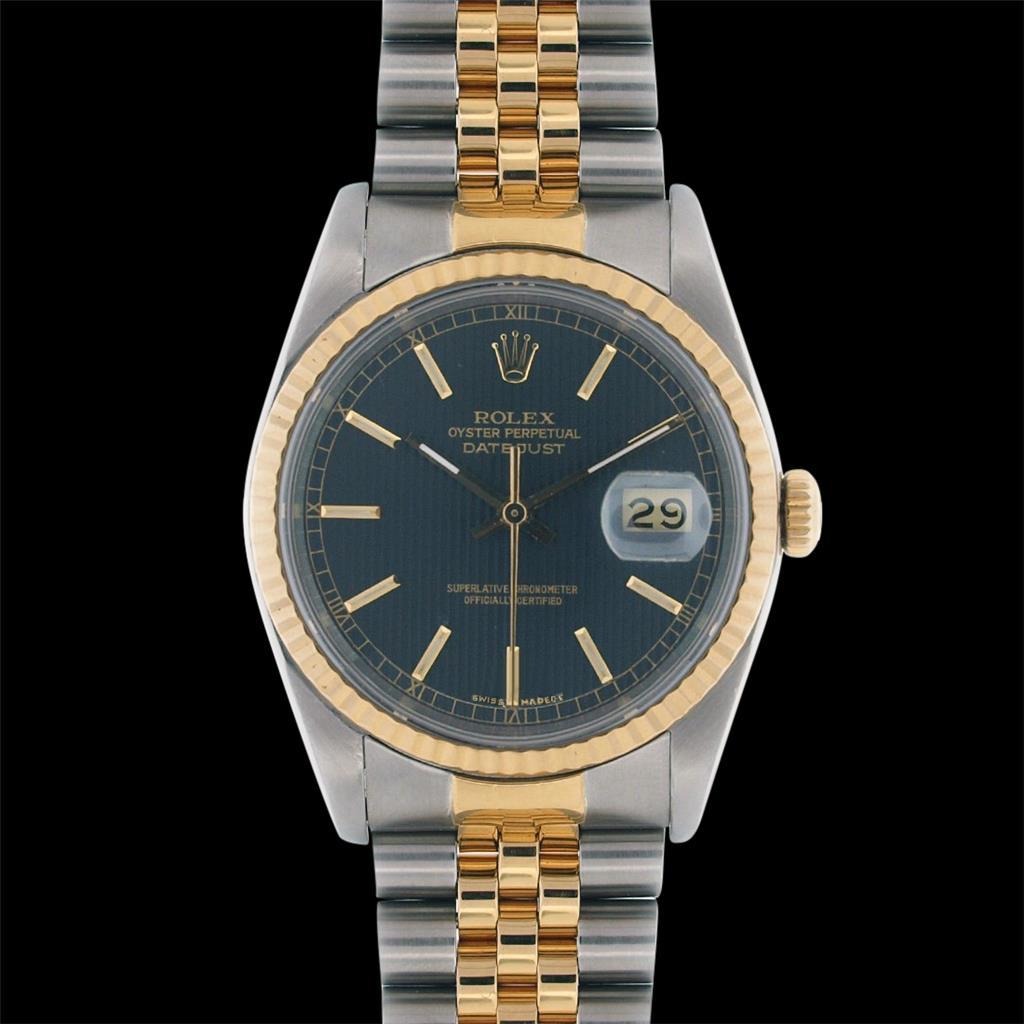 Rolex Stainless Steel & Gold Watch