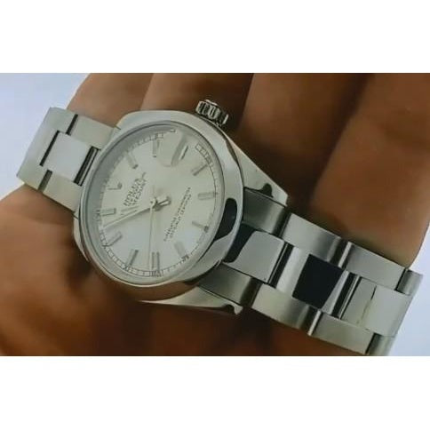 Rolex 31Mm Watch Smooth Bezel