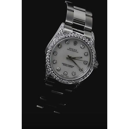 Bezel Oyster Bracelet Ss