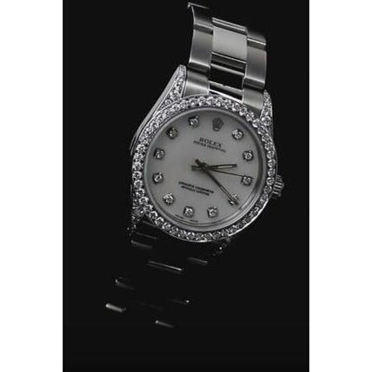 Bezel Oyster Bracelet Ss