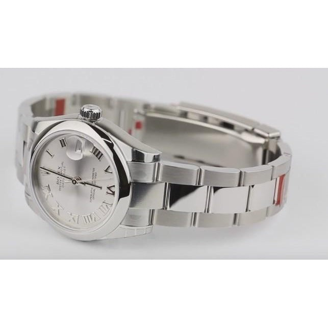 Roman Dial Oyster Bracelet Ss