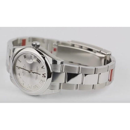 Roman Dial Oyster Bracelet Ss