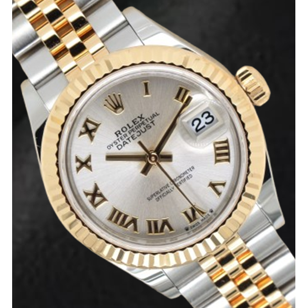 Midsize Datejust 31Mm Rolex Watch Ss & Gold Jubilee Bracelet