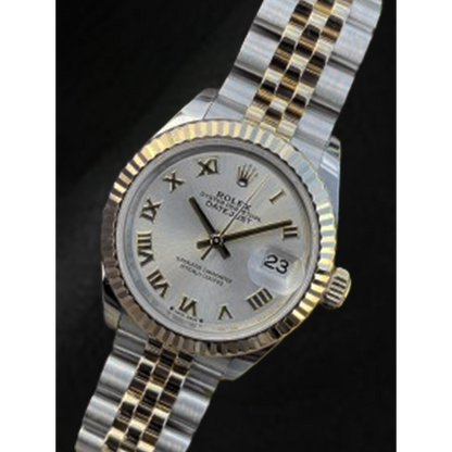 Midsize Datejust 31Mm Rolex Watch Ss & Gold Jubilee Bracelet